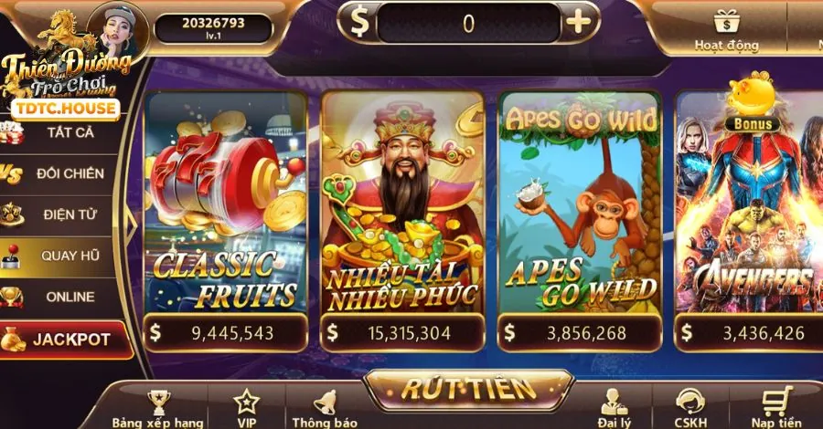 Game bắn cá với hình ảnh đại dương và nhiều loài cá